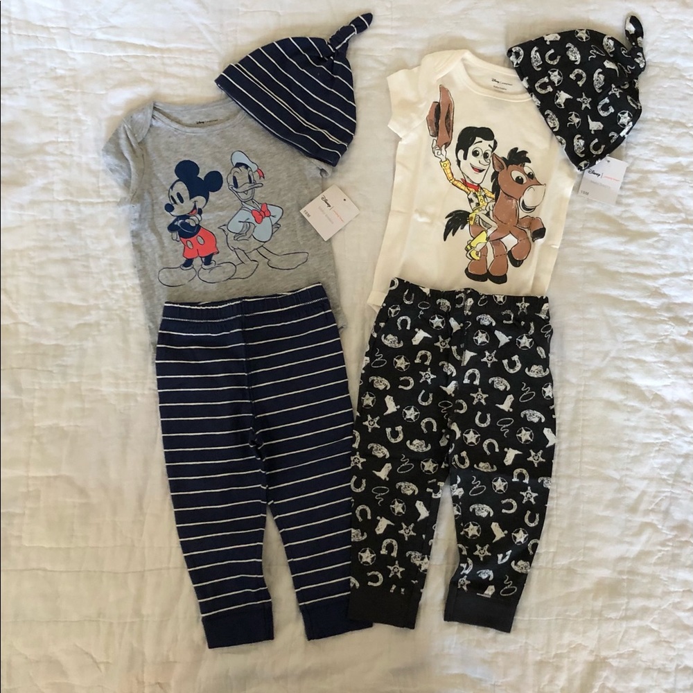 BNWT Disney Jumping Beans outfits